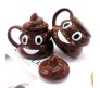 Cartoon Smile Poop Mug Tea Coffee Cup Funny Humor Gift 3D Pile of Potty Emoji Mugs with Handgrip Lid Tea Office Cup Drinkware 400ml