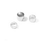 Set of 3 Silver Adjustable Minimal Design Combo Pack Stylish Party and Daily Casual Wear Midi Ring Set For Girls and Women