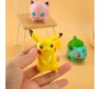 Set of 6 Pokemo 6-7 cm Pcs Pikach, Psyduk, Chrmandr, Babysur, Jiggly-Puff, Squrtl Action Figure Miniature Doll