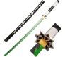 Demon Slayer Cosplay 104 cm Sanemi Shinazugawa Wooden Sword Life Size Replica Katana Perfect for Anime Gift Merchandise Collectibles