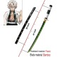 Demon Slayer Cosplay 104 cm Sanemi Shinazugawa Wooden Sword Life Size Replica Katana Perfect for Anime Gift Merchandise Collectibles