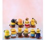 Set of 10 Minions Mini Action Figure Collectible Set Or Cake Topper Minion Decoration Merchandise Toy