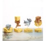 Set of 4 Tom and Jerry Action Figure Or Cake Topper Decoration Merchandise Showpiece to Keep in Office Desk Table Gift Multicolor