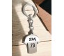 Siraj Cricket Jersey Cricketer Sports Metal Keychain Key Chain for Car Bikes Key Ring