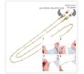 Adjustable Spectacle Pearl Eyeglass Silver Gold Chains Beaded For Sunglass Spectacles Chain String Glasses Spec Lanyard Holder Strap for Women