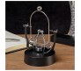 Couple Balancing Pendulum Durable Metal Perpetual Motion Science Stress Physics Metal Magnetic Gyroscope Toy Relief Luna Toy for Home Decor Showpiece Office Desktop Device Gadget Gift 