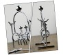 Couple Balancing Pendulum Durable Metal Innovative Science Stress Physics Metal Toy Relief Toy for Home Decor Showpiece Office Desktop Gift Decoration