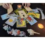 Tarot Cards Deck with Guide Book for Beginners and Advanced, Includes Colorful Guidebook, Traditional Tarot Cards 78 Deck (Classic Yellow)