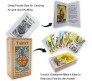 Tarot Cards Deck with Guide Book for Beginners and Advanced, Includes Colorful Guidebook, Traditional Tarot Cards 78 Deck (Classic Yellow)