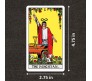 Original Tarot Cards Deck with Guide Book for Beginners, Alternative to Rider Waite Tarot Deck, Includes Colorful Guidebook, Traditional Tarot Cards 78 Deck (Purple Starry Sky)