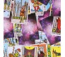 Original Tarot Cards Deck with Guide Book for Beginners, Alternative to Rider Waite Tarot Deck, Includes Colorful Guidebook, Traditional Tarot Cards 78 Deck (Purple Starry Sky)