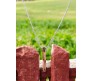 3D Twisted Cuboid Vertical Bar/Stick Stainless Steel Locket Rose Gold Pendant Necklace for Boys and Men