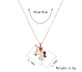 Unicorn Pendant Necklace with Gold Chain - Exquisite Unicorn Jewelry for Girls