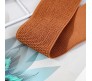 Elastic Fabric Waist Belt for Dress One Piece Stylish C-Shaped Design Stretchy Big Designer Broad Ladies Belt for Women Dresses Fancy Stretchable Brown - Free Size