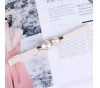 Elastic Fabric Waist Belt for Dress One Piece Stylish Pearl Design Stretchy Slim Designer Ladies Belt for Women Dresses Fancy Stretchable White - Free Size