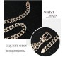 Punk Waist Chain Belt Gold Silver Metal Multi Layer Body Chains Fancy Belly Belts Party Sexy Body Accessories Jewelry Arrow for Women