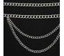 Punk Waist Chain Belt Gold Silver Metal Multi Layer Body Chains Fancy Belly Belts Party Sexy Body Accessories Jewelry Arrow for Women