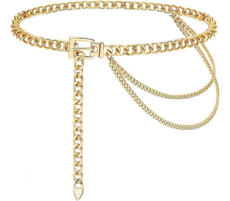 Punk Waist Chain Belt Gold Metal Multi Layer Body Chains Fancy Belly Belts Party Sexy Body Accessories Jewelry Arrow for Women