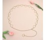 Punk Waist Chain Belt Gold Metal Heart Body Chains Fancy Belly Belts Party Sexy Body Accessories Jewelry for Women