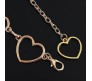 Punk Waist Chain Belt Gold Metal Heart Body Chains Fancy Belly Belts Party Sexy Body Accessories Jewelry for Women