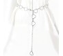 Punk Waist Chain Belt Silver Metal Heart Body Chains Fancy Belly Belts Party Sexy Body Accessories Jewelry for Women