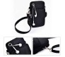 Small Crossbody Wallet Phone Space Bag for Women Mini Shoulder Handbag Wallet with Credit Card Slots Ladies Mobile Holder Pouch Gift Item Purse Black