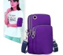 Small Crossbody Wallet Phone Space Bag for Women Mini Shoulder Handbag Wallet with Credit Card Slots Ladies Mobile Holder Pouch Gift Item Purse Purple