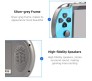 Updated 4.3" inch X7 Video Game Console Handheld Gaming Players Pocket Consoles Double Rocker 8GB Memory Built in 10000 Games for Kids Blue Boys Girls Men Women Children