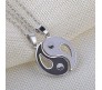 Yin Yang Pendant Interlocking Love Necklaces for Couples Heart Pendant Best Friend Necklace for Women Jewelry Gift for Him and Her BFF Gifts Combo Friendship Pendants