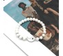 2 Pcs Handmade Yin Yang Bracelet Set Adjustable Natural Stone Bead for Best Friend Tai Chi Couple Bracelet