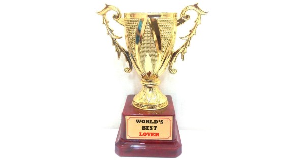 Worlds Best Lover Trophy La