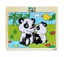 Set of 6 Wooden Jigsaw Animal Puzzle Special Offer 20 Pieces in Each Educational Learning Toy