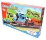 Thomas Cartoon Train Track with Crossword + Farm Animals + Carriage Builder + Tree. Set of 26 Pcs