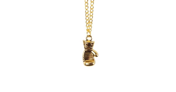 Rocky balboa boxing glove necklace sale